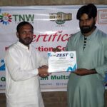 Zest Certificate 28- The NGO World Foundation