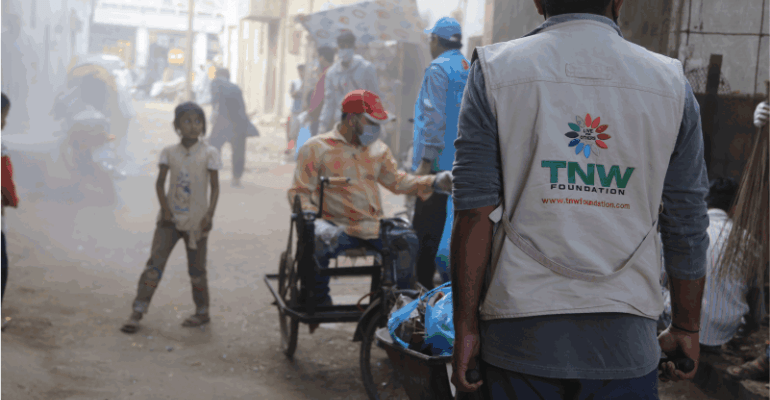 TNW ZEST Karachi Team initiate a cleanliness drive to go back to society- The NGO World Foundation