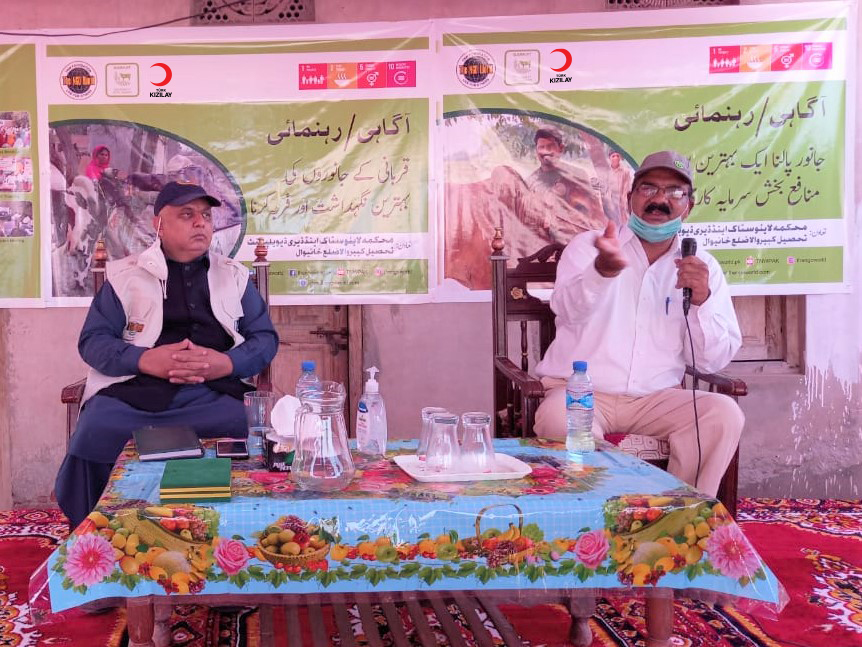 Better Cattle Farming at household Level; A Session at Barkat Project