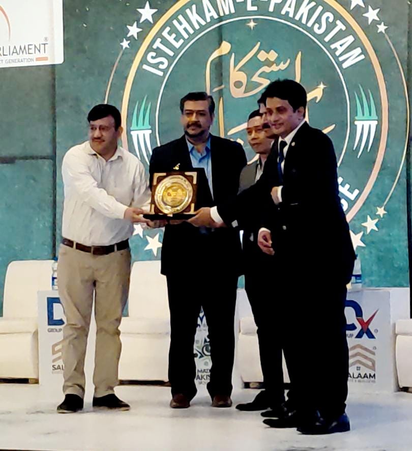 Istehkam e Pakistan Achievers Award for Manager ZEST Project Karachi- The NGO World Foundation