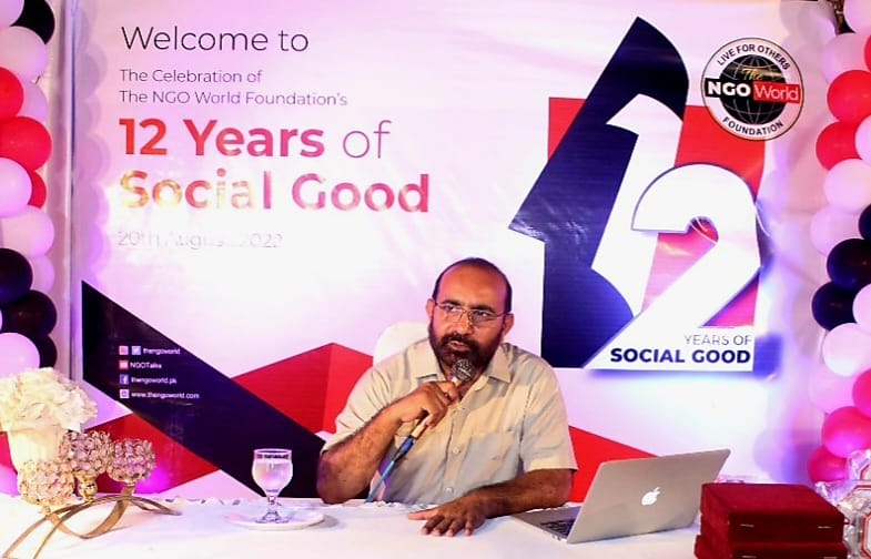 The NGO World celebrates 12 years journey of social good.- The NGO World Foundation