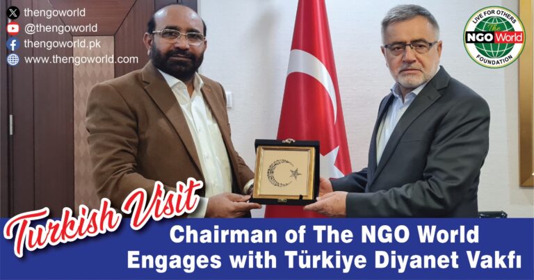 Turkish Visit: The NGO World Chairman Engages Türkiye Diyanet Vakfı for Community Impact