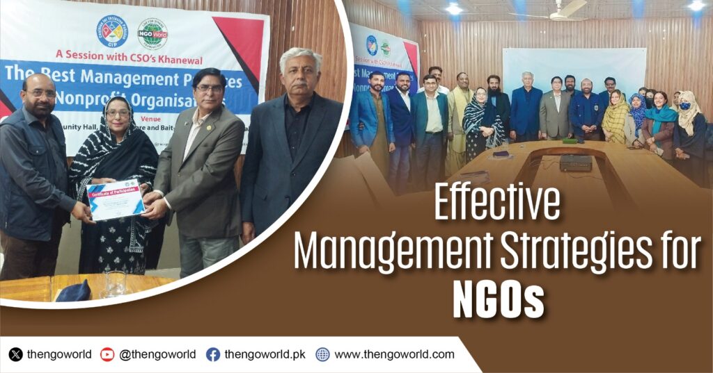 The NGO World Guides NGOs in Effective Management Strategies